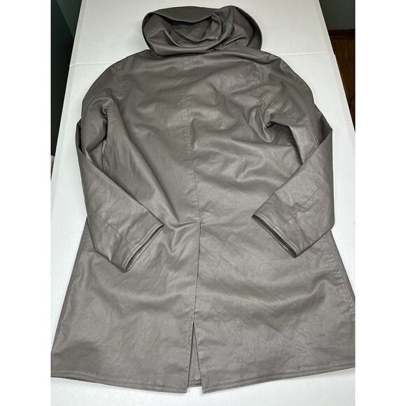 M0851 Waxed Rain Jacket Made In Canada Womens READ BELOW - Picture 9 of 9